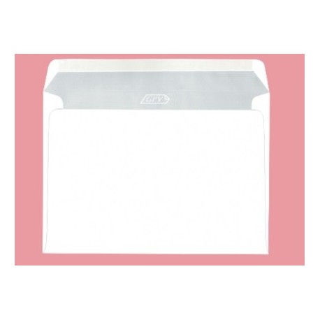 Plic C5 plastic transparent / hartie ,siliconic, DOCUFIX (1000 buc/cutie)