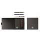 Set pix multifunctional de lux PENAC ELE-001 + notebook, cutie cadou, corp albastru - accesorii meta