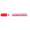 Marker pentru table de scris, varf rotund, corp plastic, MOLIN - rosu