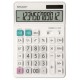 Calculator de birou, 12 digits, 189 x 127 x 18 mm, SHARP EL-340W - alb