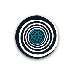 Abtibilduri roti, 2buc/set, Roller NIKIDOM - Circles