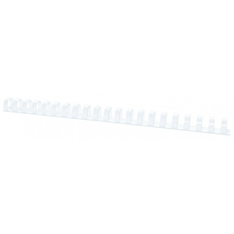 Inele plastic 19 mm, max 175 coli, 100buc/cut Office Products - alb