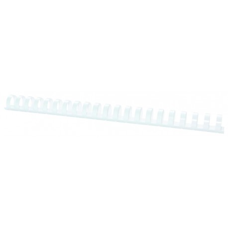 Inele plastic 22 mm, max 210 coli, 50buc/cut Office Products - alb