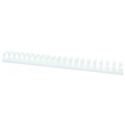 Inele plastic 28 mm, max 270 coli, 50buc/cut Office Products - alb