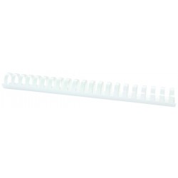 Inele plastic 28 mm, max 270 coli, 50buc/cut Office Products - alb