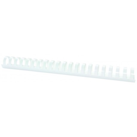 Inele plastic 28 mm, max 270 coli, 50buc/cut Office Products - alb