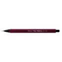 Creion mecanic PENAC The Pencil, rubber grip, 0.9mm, varf plastic - corp bordeaux