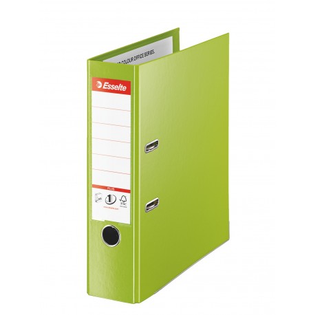 Biblioraft ESSELTE No.1 Power Jumbo Plus, 80 mm - verde vivida