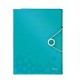 Mapa LEITZ Wow pentru conferinte, PP - turcoaz metalizat