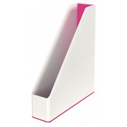Suport vertical LEITZ Wow, culori duale - roz metalizat