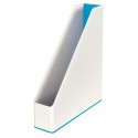 Suport vertical LEITZ Wow, culori duale - albastru metalizat