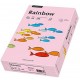 Carton color A4,160g/mp,250coli/top RAINBOW - roz pastel
