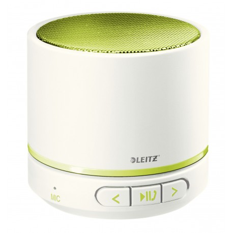 Mini-difuzor portabil LEITZ Wow cu Bluetooth - verde metalizat