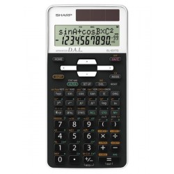 Calculator stiintific, 10 digits, 273 functiuni, 161 x 80 x 15 mm, SHARP EL-531THBWH - negru/alb