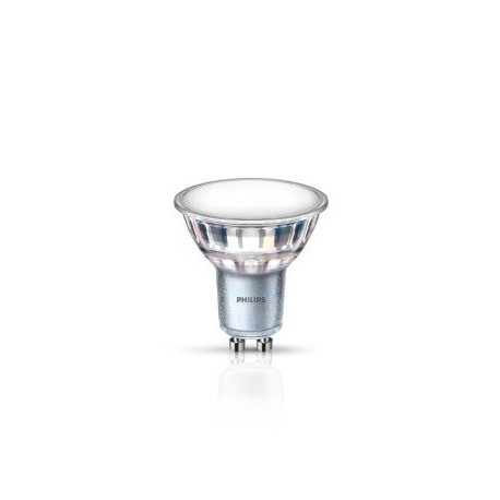 Bec LED spot 5W echivalent 75W, GU10, alb cald - Philips