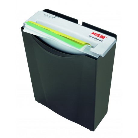 Distrugator documente HSM ShredStar S 5 - 5 coli - fasie (6 mm) - nivel securitate 2