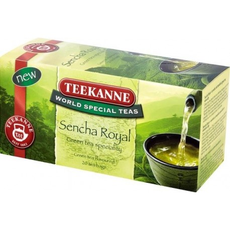 Ceai Teekanne verde Sencha Royal, 20pliculete x 1.75gr