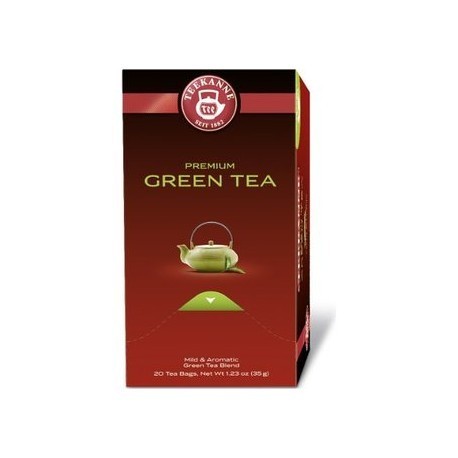 Ceai Teekanne Premium verde, 20pliculete x 1.75gr