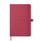 Caiet cu elastic, 9x14cm, OXFORD, coperta carton rigid, 80 file-90g/mp, dictando - culori intense