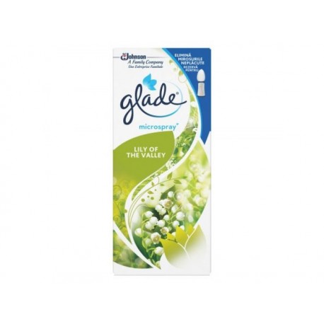 Glade rezerva microspray, 10ml - lily of the valley