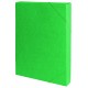 Mapa din carton presat cretat, cu elastic, latime 40mm, 450gsm, Office Products - verde