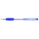 Pix cu mecanism, rubber grip, varf 0.7mm, Office Products - albastru