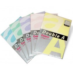 Hartie color pentru copiator A4, 75g/mp, 100coli/top, Double A - verde neon