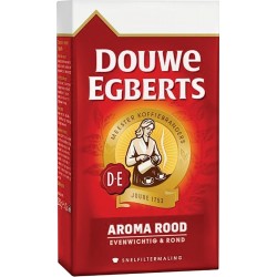 Cafea macinata 500gr./pachet, Douwe Egberts aroma rood