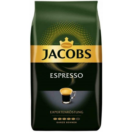 Cafea boabe, 1000 gr./pachet, Jacobs experten expresso bohnen (calitate pentru Germania)