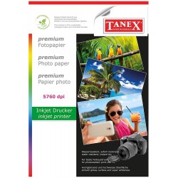 Hartie foto lucioasa, pentru inkjet, A4 - 240gsm, 20 coli/top, TANEX