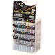 Display ARTLINE Decorite Brush type, 20 cul x 6 buc + 9set x 4 buc/display - diverse culori