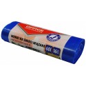 Saci menaj cu snur,albastri, 60L, 16buc/rola, Office Products