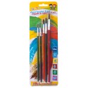 Set 5 pensule/blister (nr.2-4-6-8-10), GIMBOO - culori asortate