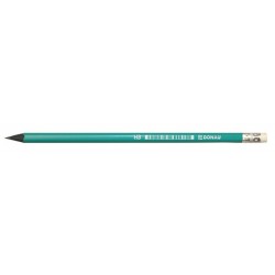 Creion cu guma, HB, din plastic, DONAU