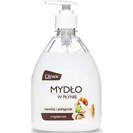 Sapun lichid, 500ml, cu pompita, Clinex - cu miros de migdale