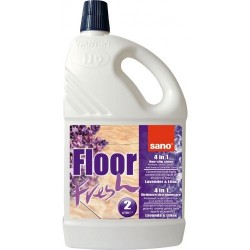 Detergent pentru pardoseli, curata si parfumeaza, 2 litri, SANO Floor Fresh - lavanda si liliac