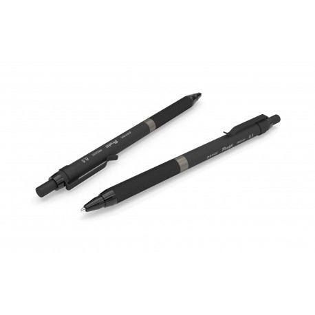 Creion mecanic profesional PENAC Protti PRD-105, 0.5mm, metalic cu varf retractabil - negru