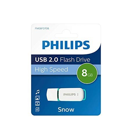 Memory stick USB 2.0 - 8GB PHILIPS Snow edition