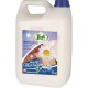 Detergent lichid universal, 5 litri, pentru toate tipurile de pardoseli, Teak - marsylian soap - alb