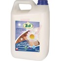 Detergent lichid universal, 5 litri, pentru toate tipurile de pardoseli, Teak - marsylian soap - alb