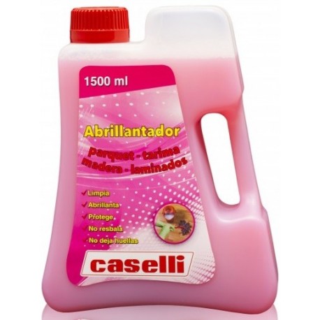 Detergent Caselli - A10, curatare, polishare, stralucire, pt. parchet si lemn, 1.5 litri - roz
