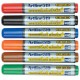 Marker pentru tabla de scris ARTLINE 519 - Dry safe ink, varf rotund 5.0mm, 6 culori/set