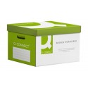 Container arhivare cu capac, 515 x 305 x 350 mm, Q-CONNECT - verde