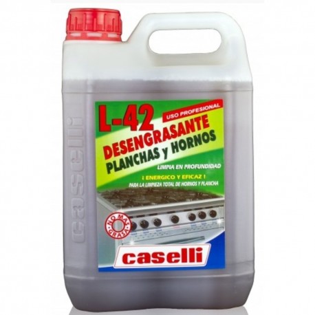 Detergent Caselli - L42, pentru degresare si spalare cuptoare, gratare, filtre, 5 litri