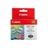 CARTUS CANON BCI-24C TWIN color
