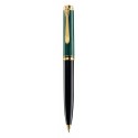 PIX SOUVERAN K600,MINA TIP PARKER,ACCESORII PLACATE CU AUR, CORP NEGRU-VERDE