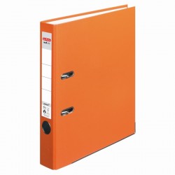 BIBLIORAFT A4 5CM PP ORANGE HERLITZ