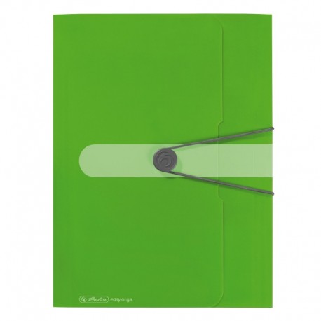 MAPA PP A4 30MM EOTG INCHIDERE BUTON CU ELASTIC, VERDE OPAC