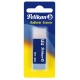 RADIERA PK20 PLASTIC ALB/ALBASTRU BLISTER