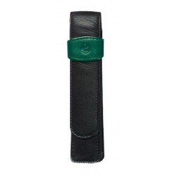 ETUI DE PIELE TG12 1 INSTRUMENT,NEGRU/VERDE